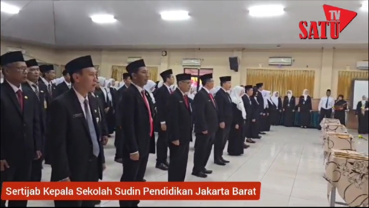 Sertijab Kepala Sekolah Sudin Pendidikan Jakarta Barat